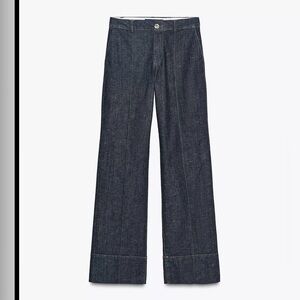 Zara Dark Blue Boot Cut Jeans